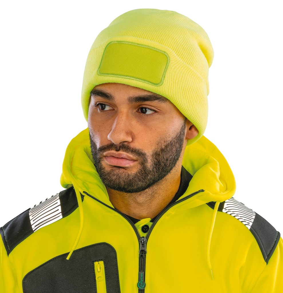 [RC034X-Grey-OneSize] RC034X - Bonnet imprimable double Tricot THINSULATE - Grey