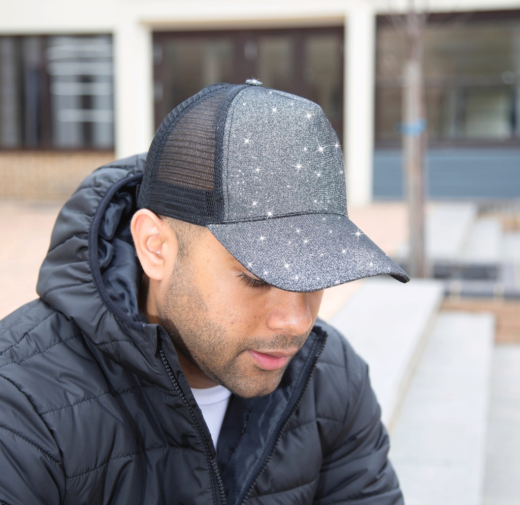 [RC090X-Gold-OneSize] RC090X - Casquette NEW YORK SPARKLE - Gold