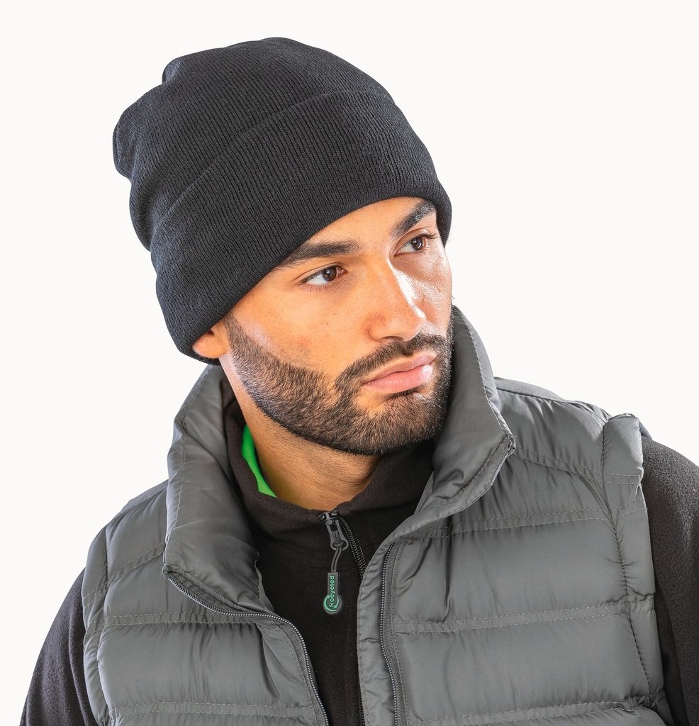[RC133X-Black-OneSize] RC133X - BONNET LÉGER Thinsulate - Black