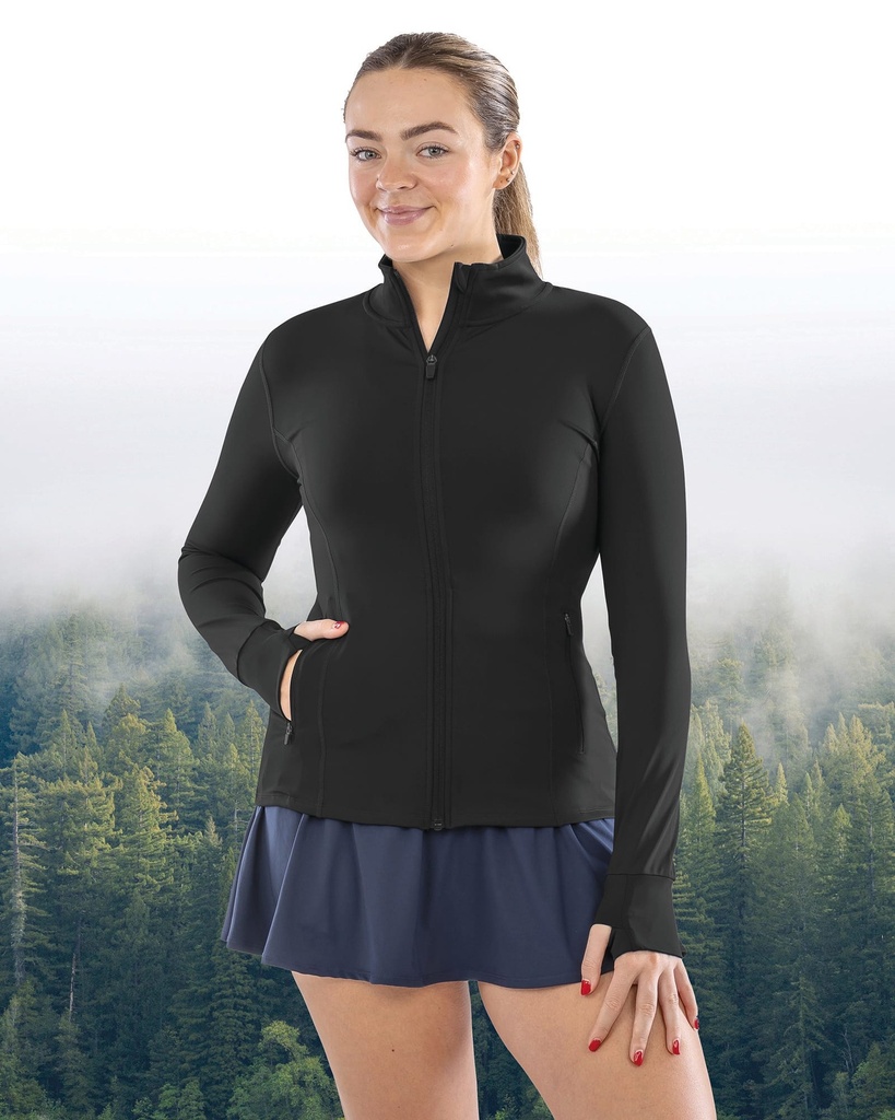 [S798F-Navy-XS] S798F - Veste de fitness pour femmes - Navy (XS)