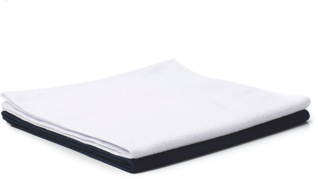 [TC017-White-OneSize] TC017 - Serviette de sport microfibre - White