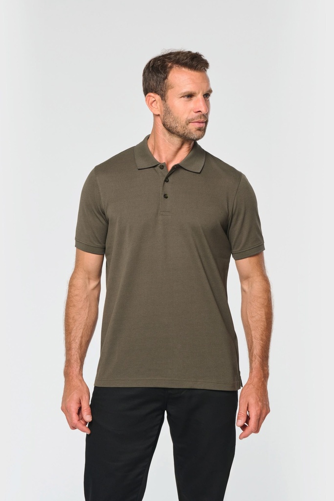 [WK274-Red-S] WK274 - Polo manches courtes homme - Red (S)