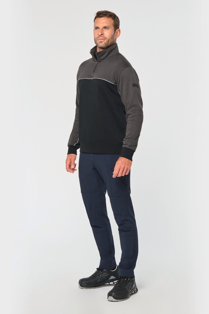 [WK744-Navy-44FR] WK744 - Pantalon recyclé stretch homme - Navy (44FR)
