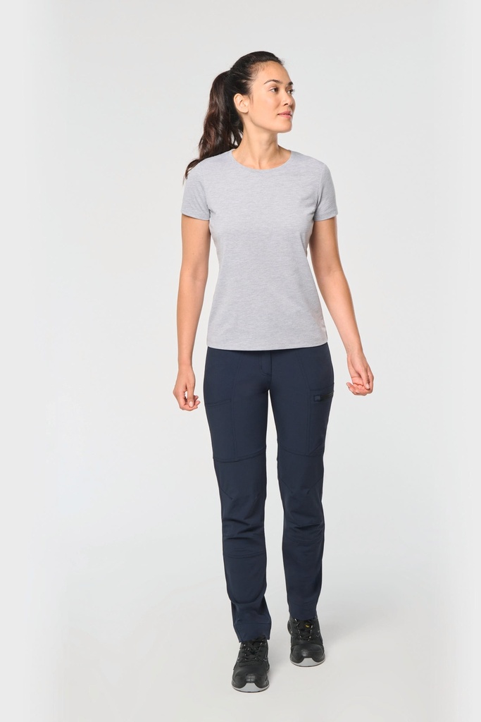 [WK745-DarkGrey-44FR] WK745 - Pantalon recyclé stretch femme - DarkGrey (44FR)