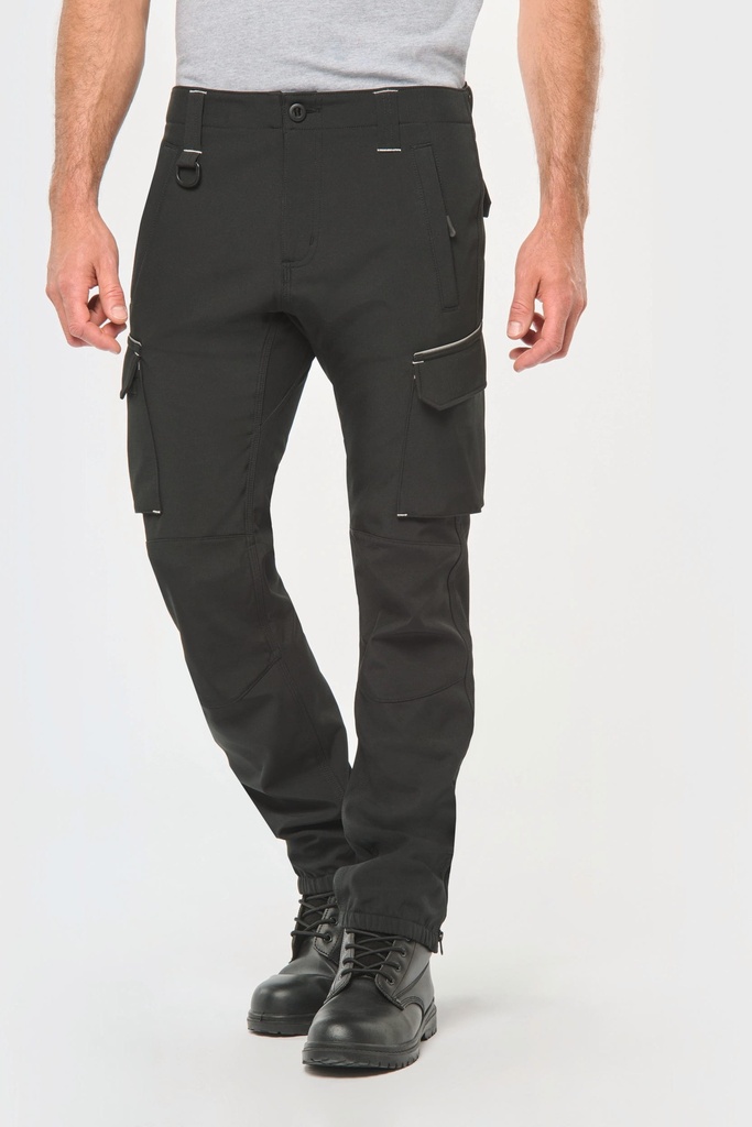 [WK750-Black-XS] WK750 - Pantalon softshell homme - Black (XS)