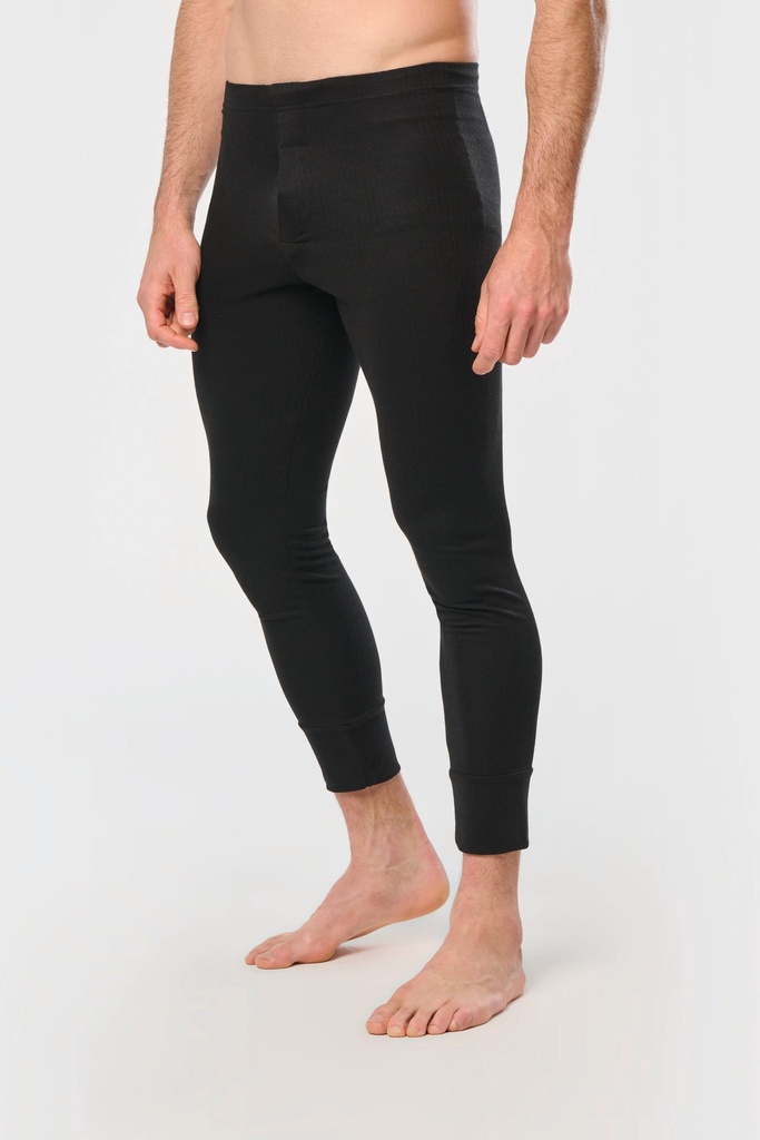[WK802-Black-S] WK802 - Caleçon long - Black (S)