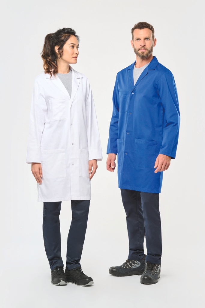 [WK828-White-XS] WK828 - Blouse de travail unisexe - White (XS)