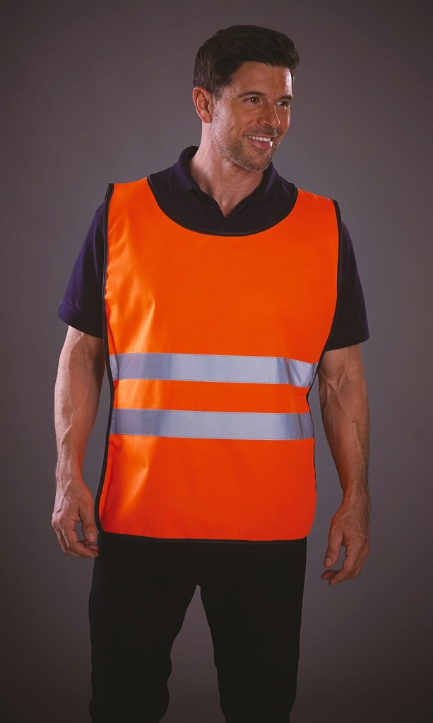 [YHVJ269-HiVisYellow-S/M] YHVJ269 - Chasuble haute visibilité - HiVisYellow (S/M)