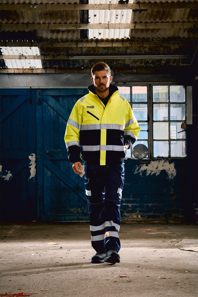 [YHVP209-HiVisYellow-S] YHVP209 - Veste Hi-vis fontaine - HiVisYellow (S)