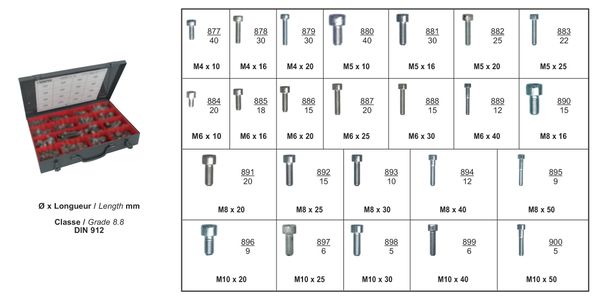 [A0000042] CFR VIS A METAUX