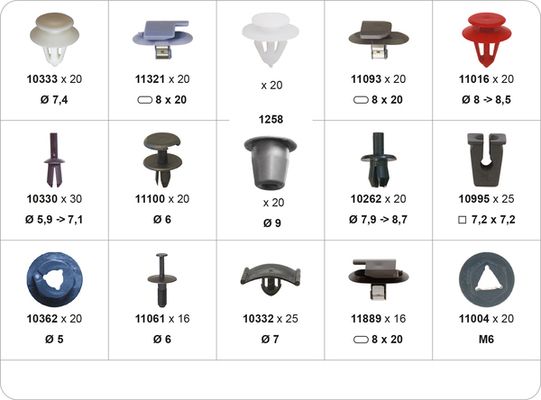 [A0000091] CFR AGRAFES OPEL
