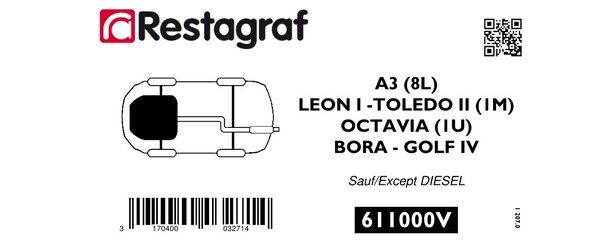 [A611000V] NECESSAIRES DE FIXATION
