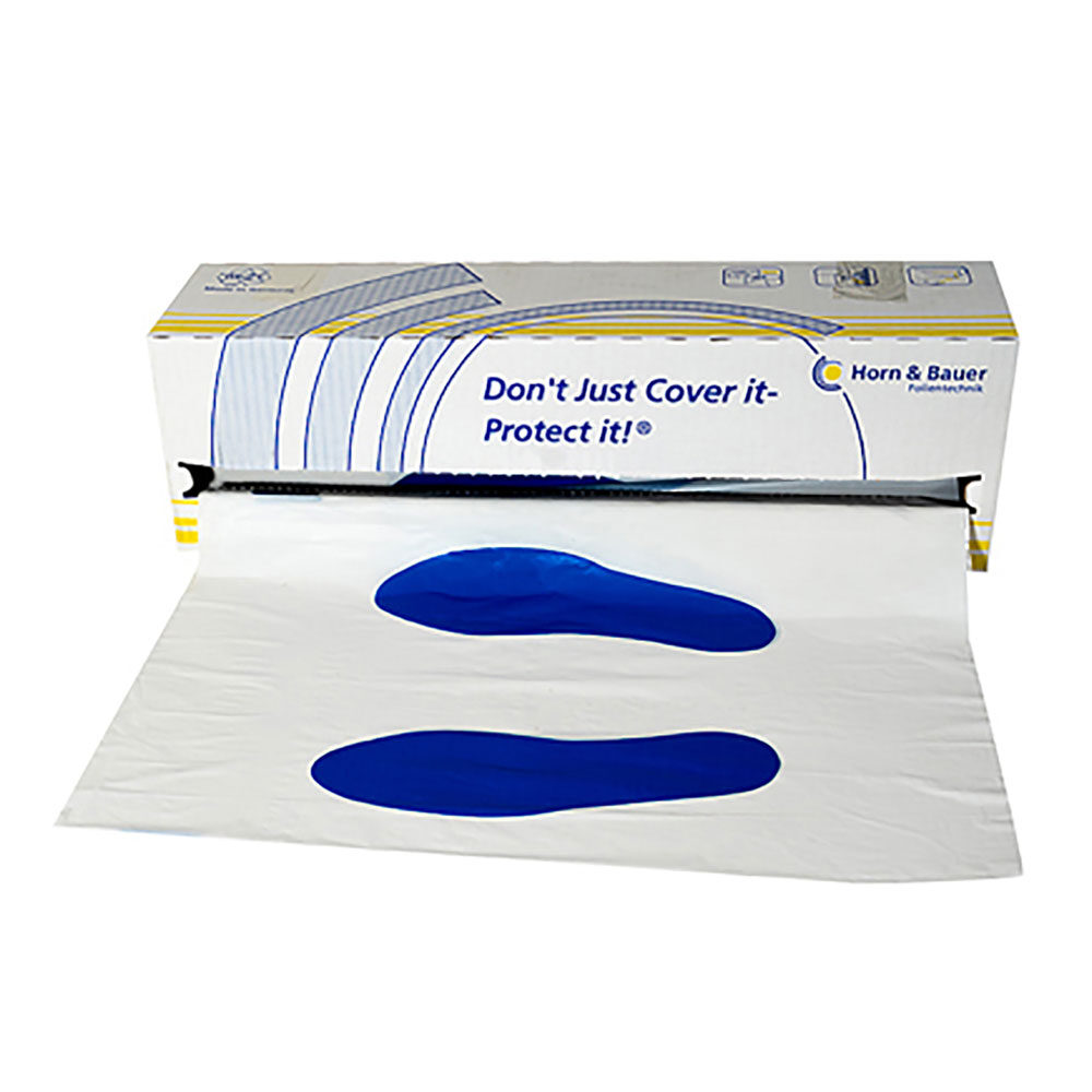 [308182] Horn & Bauer protège tapis de sol PE avec pied 500 pièces