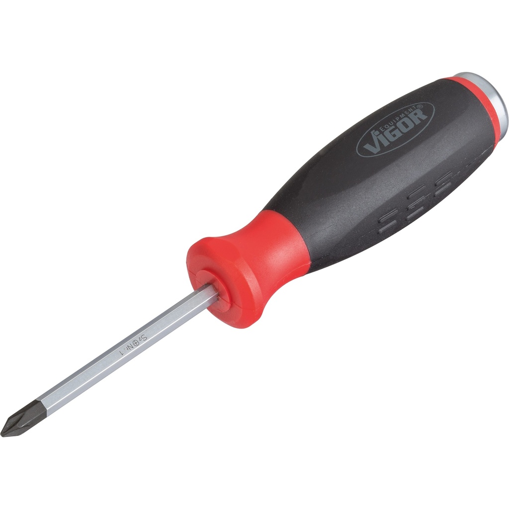 [V3601] VIGOR - Tournevis pour vis Phillips avec percuteur ∙ taille PH1