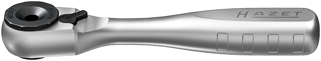 [863MB] HAZET - Cliquet réversible · acier massif · pour embouts-tournevis (bits) ∙ longueur : 90 mm