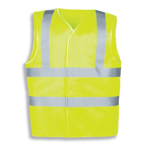 [89373-M] 89373 - Gilet de travail uvex protection flash jaune, jaune signalisation (M)