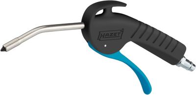 [9040P-3] HAZET - Pistolet de soufflage ∙ 100 mm · peu bruyant ∙ avec tube courbé ∙ longueur : 255 mm