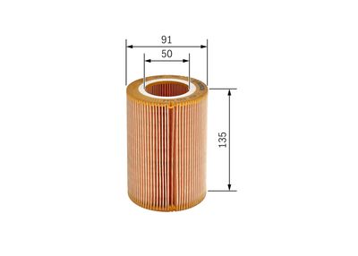 [1457433044] [⚠Déstockage] FILTRE A AIR BOSCH S3044