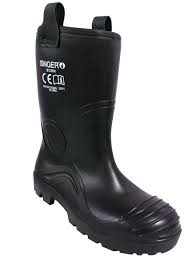 [BORNE-37] BOTTES SECURITE FOURREES PVC NOIRE (37)