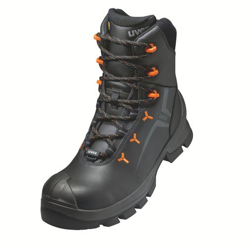 [6530.3-35] 65303 - uvex 2 MACSOLEÂ® Chaussure de sécurité S3  noir, orange Largeur 12 (35)