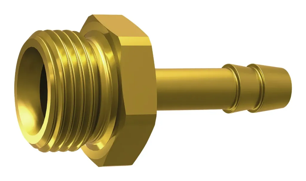Screw-in hose connector, G 1/4, for hose I.D. 9 mm, AF 17