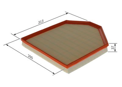 [F026400447] [⚠Déstockage] FILTRE A AIR BOSCH S0447