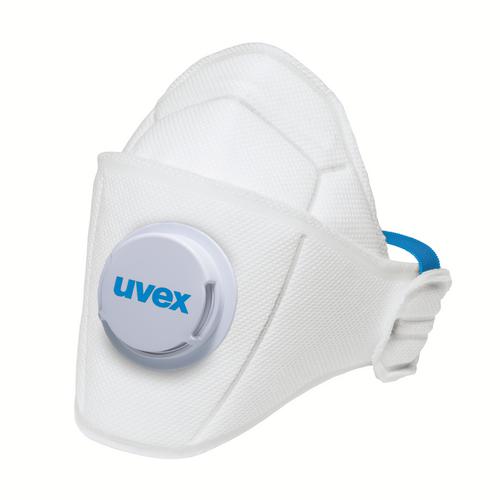 [8735110] 8735110 - Masque pliable uvex silv-Air premium uvex silv-Air premium FFP1 (Boîte de 15pcs)