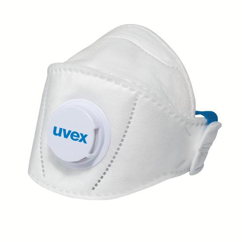 [8735111] 8735111 - Masque pliable uvex silv-Air premium uvex silv-Air premium FFP1 (Boîte de 15pcs)