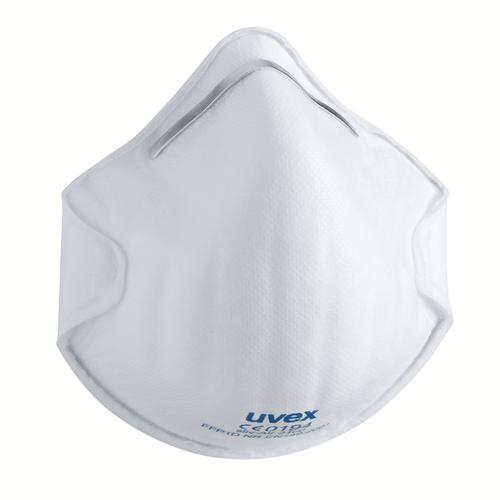 [8762100] 8762100 - Masque-coque uvex silv-Air c uvex silv-Air c FFP1 (Boîte de 20pcs)