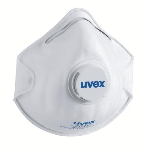 [8762110] 8762110 - Masque-coque uvex silv-Air c uvex silv-Air c FFP1 (Boîte de 15pcs)