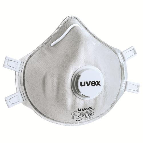 [8762320] 8762320 - Masque-coque uvex silv-Air c uvex silv-Air c FFP3 (Boîte de 15pcs)