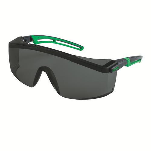 [9164.145] 9164145 - Lunettes à  branches uvex astrospec gris, protection pour soudeurs5 inf. plus 