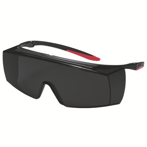 9169175 - Surlunettes uvex super OTG gris, protection contre les infrarouges5,0 inf. plus 