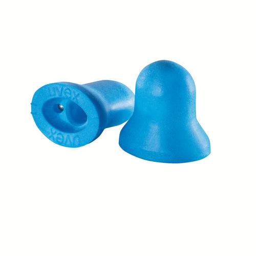 [2124.013] 2124013 - Bouchons d'oreille uvex xact-fit  bleu SNR 26 dB Pointures M (Boîte de 400paires)