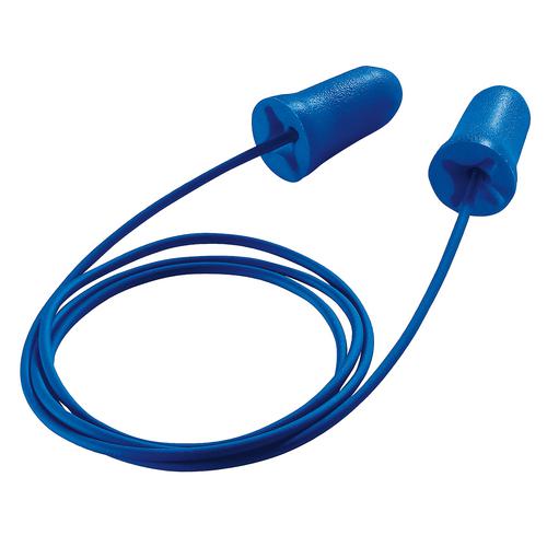 [2212.073] 2212073 - Bouchons d'oreille uvex x-fit  bleu SNR 33 dB Pointures S (Boîte de 100paires)