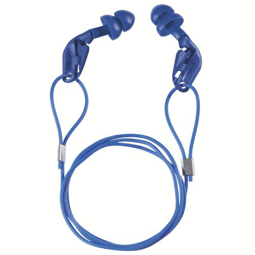[2224.029] 2224029 - Bouchons d'oreille uvex xact-fit  bleu SNR 26 dB Pointures M (Boîte de 50paires)