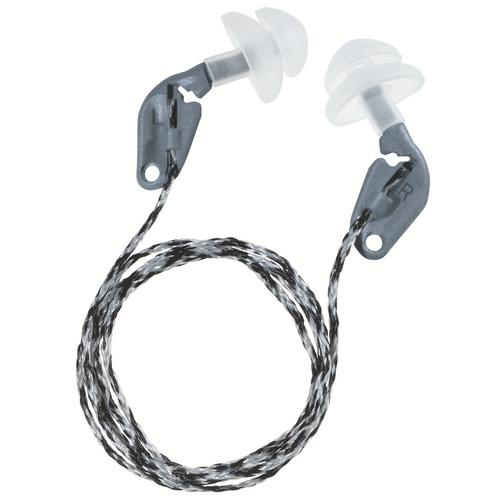 [2224.034] 2224034 - Bouchons d'oreille uvex xact-fit  transparent, gris SNR 26 dB Pointures XL (Boîte de 50paires)