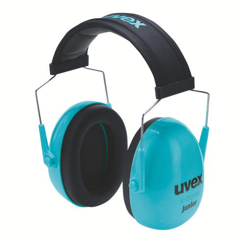 [2600.010] 2600010 - Coquilles antibruit uvex K-Series  bleu SNR 29 dB Pointures S, M