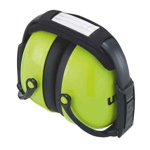 [2600.012] 2600012 - Coquilles antibruit uvex K-Series  vert SNR 31 dB Pointures S, M, L