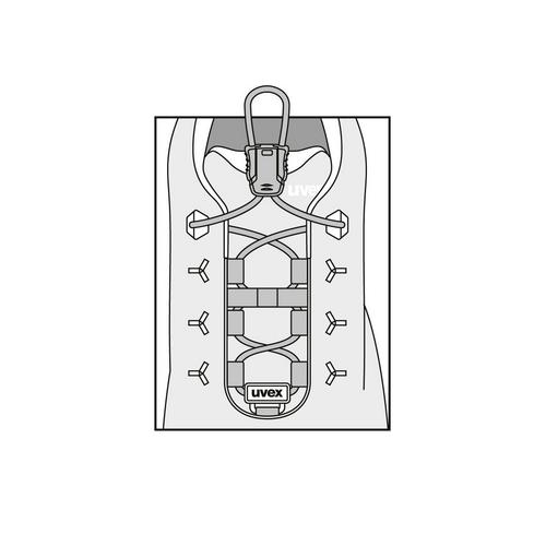 [95912] 95912 - uvex Lacets  noir