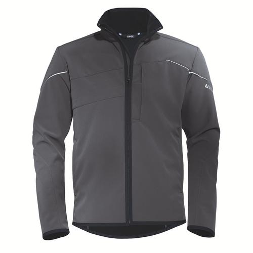 [17207-XS] 17207 - Veste Softshell uvex perfeXXion gris, ardoise (XS)