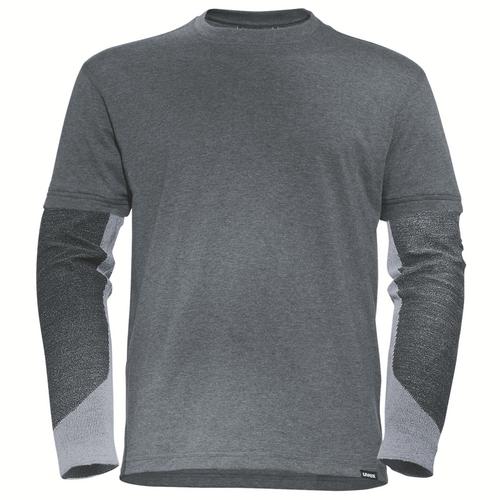 [17265-S] 17265 - Manche longue uvex cut gris, anthracite (S)