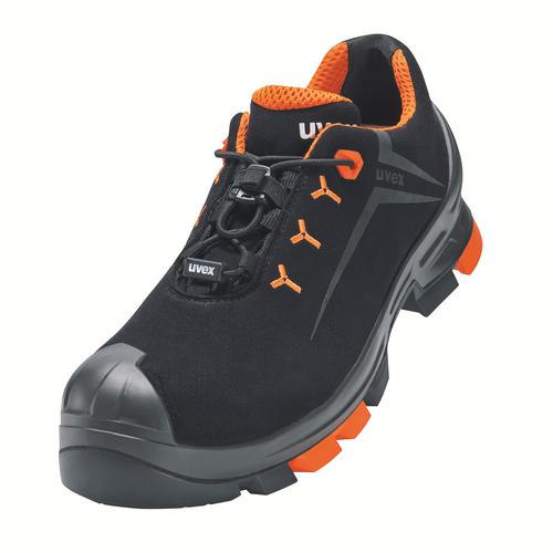 [6508.2-35] 65082 - uvex 2 Chaussures basses S3  noir, orange Largeur 11 (35)