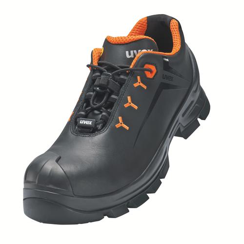 [6522.1-35] 65221 - uvex 2 MACSOLEÂ® Chaussures basses S3  noir, orange Largeur 10 (35)