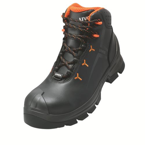[6523.4-35] 65234 - uvex 2 MACSOLEÂ® Chaussure de sécurité S3  noir, orange Largeur 14 (35)