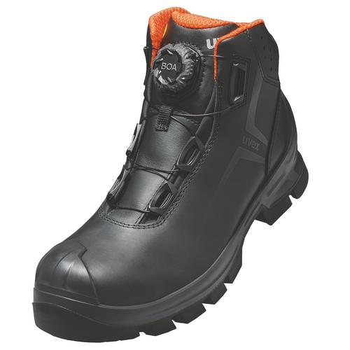 [6532.2-35] 65322 - uvex 2 MACSOLEÂ® Chaussure de sécurité S3  noir, orange Largeur 11 (35)