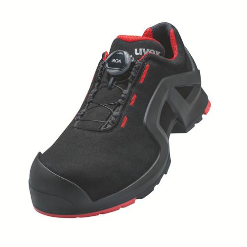 [6567.3-35] 65673 - uvex 1 support Chaussures basses S3  noir, rouge Largeur 12 (35)
