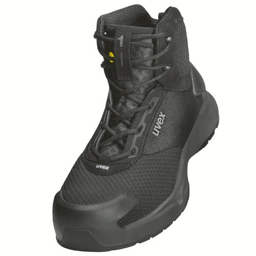 [6801.4-35] 68014 - uvex 1 x-craft Chaussure de sécurité S1 PL  noir Largeur 14 (35)