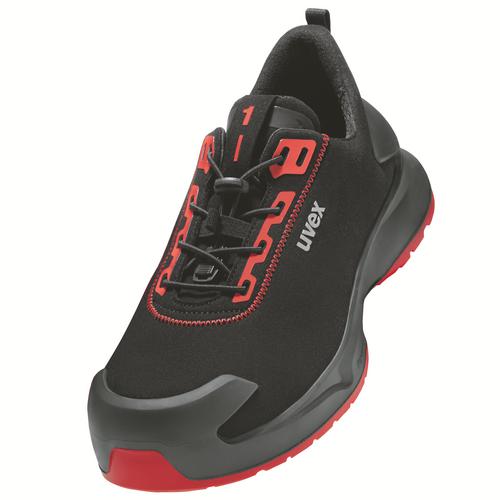 [6803.1-35] 68031 - uvex 1 x-craft Chaussures basses S3L  noir, rouge Largeur 10 (35)