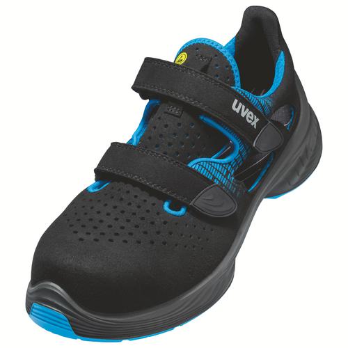 [6828.7-35] 68287 - uvex 1 G2 Sandales S1  bleu, noir Largeur 10 (35)